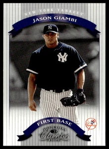2002 Donruss Classics Jason Giambi New York Yankees #35 - Picture 1 of 2