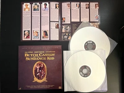BUTCH CASSIDY AND THE SUNDANCE KID 25th Anniversary Edition 2-Disc Laserdisc - Image 1 of 4