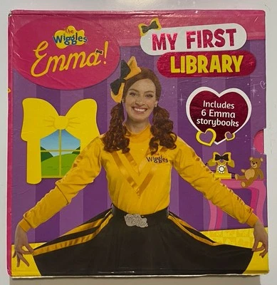 The Wiggles My First Library Emma! Storybooks Box Set x6 Books PB Childrens Emma - Image 1 of 4