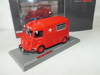 CITROEN TYPE H POMPIERS AMBULANCE ELIGOR EPM 1:43 - Photo 1/2