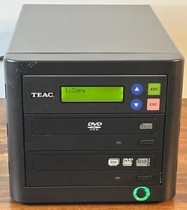 TEAC DVW-D11 DVD CD Duplicator Disc Copier Burner Standalone 1:1 Tested - Afbeelding 1 van 8