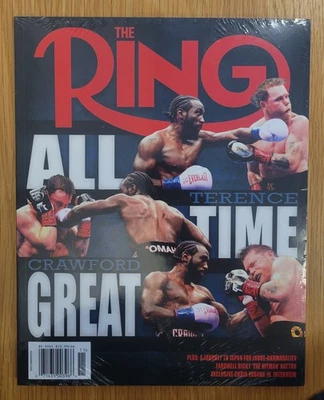 TERRENCE CRAWFORD The RING Boxing News Magazine November 2025 (SEALED) CANELO  - Image 1 of 2