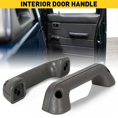 Interior Front Door Set Handle For 1986-97 Nissan Hardbody D21 Frontier Pickup - Imagem 1 de 4
