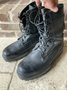 BATES Steel Toe Military Leather Boots 11.5 - Picture 1 of 9