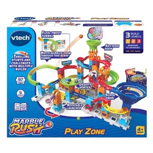 Juguete interactivo de construcción VTech Marble Rush Play Zone Marble Run para niños - Imagen 1 de 3