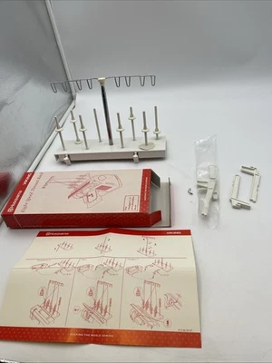 Husqvarna Viking Sewing Machine 8 Spool Holder Stand Thread Rack, #4124816-02 - Image 1 of 4