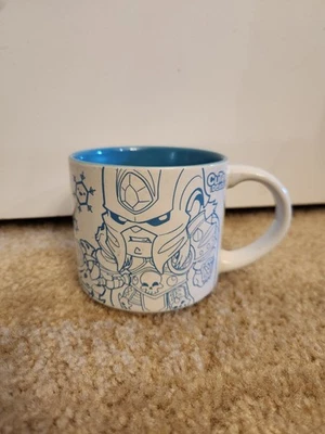 Taza World of Warcraft Linda Pero Mortal Azul/Blanca Blizzard Entretenimiento Juegos  Foto 1 de 4