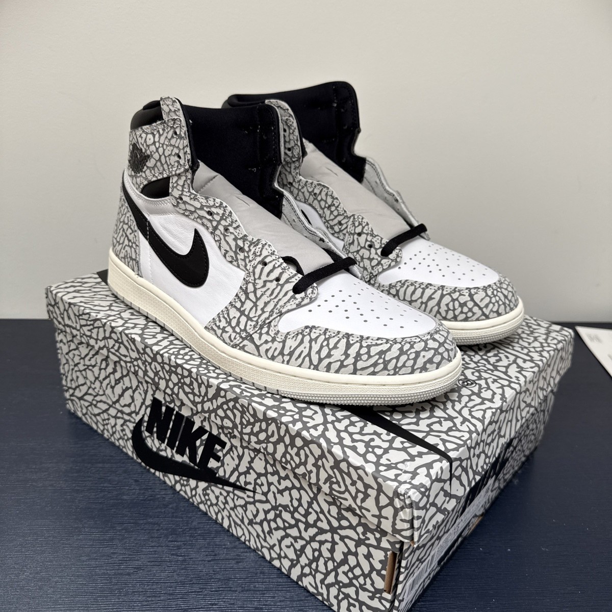 Jordan 1 Retro OG High White Cement for Sale | Authenticity Jordan 1 Retro OG High White Cement for Sale | Authenticity