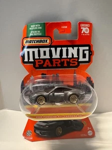 *NEW* 2023 Matchbox Moving Parts 2020 Porsche 911 Carrera 4S - Gray - Sealed - - Picture 1 of 2