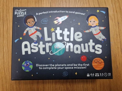 Professor Puzzle Little Astronauts Educational Card Game 4yr+ - Image 1 of 4