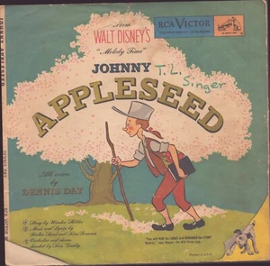 Johnny Appleseed - Disney 45 RPM Children's  - RCA Records - 1949 - 2 Record Set - Imagen 1 de 6
