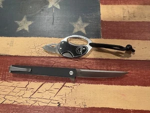 CRKT CEO Knife & Buck Whittaker 759 Knife Bottle Opener Key Chain - Bundle - Picture 1 of 16