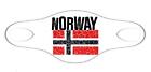 Norwegen Patriot Flag Face Mask Schutz wiederverwendbar waschbar atmungsaktiv