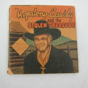 Libro vintage 1950 Hopalong Cassidy il tesoro rubato William Boyd Samuel Lowe - Foto 1 di 12