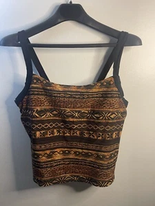 Christina Womens 2PC Swimsuit Set Tank 24W & Skirt 24W - Picture 1 of 8