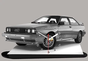 Voiture miniature, AUDI QUATTRO -06 en horloge - Picture 1 of 1