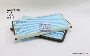 WESFIL CABIN FILTER FOR Suzuki Grand Vitara 2.5L V6 1998-2005 SQ625 LWB DOHC 24V - Picture 1 of 1