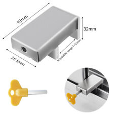 Window Security Lock With Key For Vertical Sliding Window Limiters Child Safety