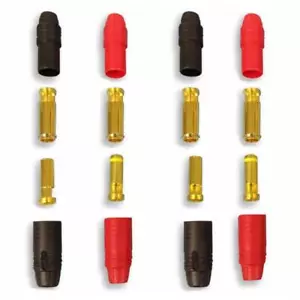 4 Sets Amass AS150 7mm Bullet Connector Anti-Spark Plug Male Female 500V 150A - Picture 1 of 6