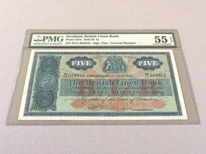 Scotland 5 Pounds P-161b 1959 PMG 55 EPQ - Picture 1 of 4