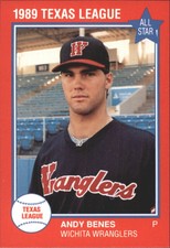 1989 Texas League All-Stars Grand Slam #10 Andy Benes