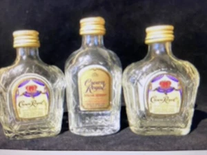 3] Mini *Vidrio👑Corona👑�Botellas 2] Regular y 1] Reserva Especial 1,69 oz ~ 50 ml. Vacío - Imagen 1 de 4