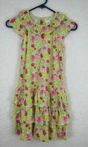 NEW GYMBOREE Girl's Kid Ruffle Floral Dress Size 8 Age 8 Years - Picture 1 of 3