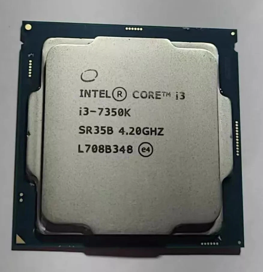 Intel i3-7350K 4.2GHz SR35B 2-Core HD 630 60W Unlocked LGA1151 CPU Processor - Image 1 of 1
