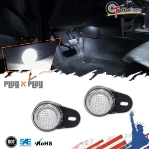 Luces interiores de cortesía LED blancas 2x para Jeep Dodge Ram 1999-2019 - Imagen 1 de 12