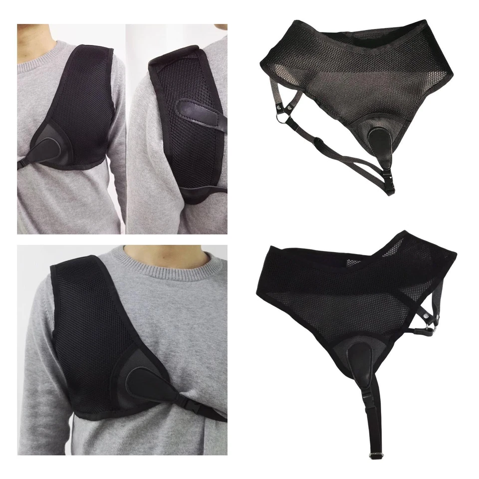 Archery Chest Guard Adjustable Straps Protection Bow Breathable Mesh Longbow - Image 1 of 1