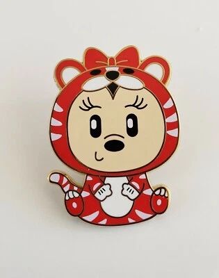 DISNEY WDI MOG ADORBS! MINNIE MOUSE Lunar Year of the Tiger Mystery LE 300 Pin - Image 1 of 3