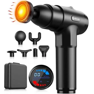 AERLANG Massagepistole mit HeatDeep Tissue Massagepistole Rücken- und Nackenmassagegerät f... - Bild 1 von 6