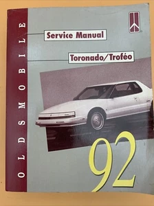 1992 Oldsmobile Cutlass Ciera Cruiser Factory Shop Service Repair Manual OEM - Picture 1 of 12