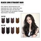 Hair Extension Long Straight Clip In One Piece Color GX Synthetic Hairpiece C4E6