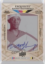 2008-09 Exquisite Collection Rookies 1/1 Walter Sharpe #RPA-81 Rookie Auto RC
