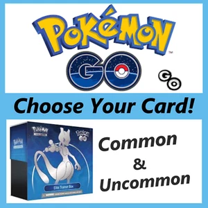 Pokemon TCG: Pokemon GO | Choose Your Card | Common/Uncommon - NM - Picture 1 of 43