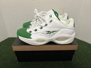DEADSTOCK - Reebok Question Low Glen Green/Cloud White/Glen Green - Size 11 - Picture 1 of 7
