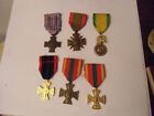6 médailles militaire 1939-45  croix combattants volontaires , résistance