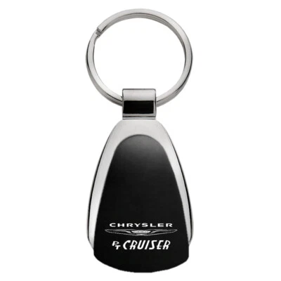 Chrysler PT Cruiser Tear Drop Key Ring (Black) - Image 1 of 2