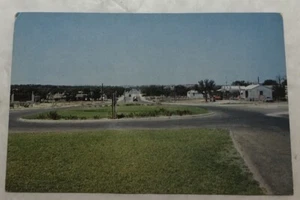 Verkehrskreis betritt Lampass, (siehe Beschreibung) Texas. Postkarte (M2) - Bild 1 von 2