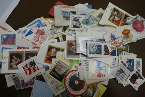 100 USA America used postage stamps postal philately kiloware philatelic