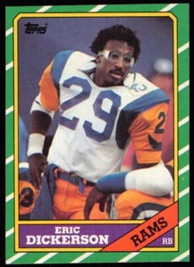 1986 Topps Eric Dickerson Los Angeles Rams #78 - Bild 1 von 2