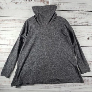Lululemon High Lines Cowl Neck Pullover Gray Sz 4 Small Women's Long Sleeve Top - Picture 1 of 9