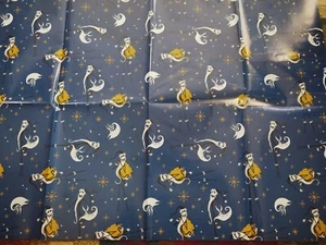 Hoja envolvente de regalo Pesadilla antes de Navidad/Sello de 20 por 30 pulgadas/azul/jack - Imagen 1 de 1