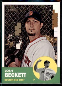 2012 Topps Heritage  Josh Beckett #28 Boston Red Sox
