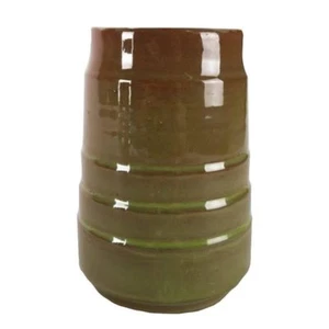 Mid-Century Modern Hand-Thrown and Banded Art Pottery Vessel by Randy Webb - Picture 1 of 7