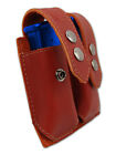 NEW Barsony Burgundy Leather Dbl Mag Pouch Smith & Wesson Mini/Pocket 22 25 380
