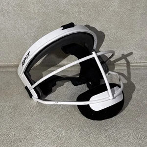 Máscara facial de jardinero de softbol RIP-IT blanca equipo de protección ajustable juvenil - Imagen 1 de 4