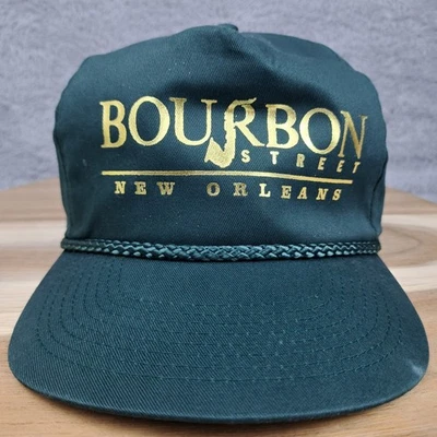 Gorra de colección Nueva Orleans Snao espalda cuerda verde camionero bourbon calle jazz hombres Foto 1 de 4