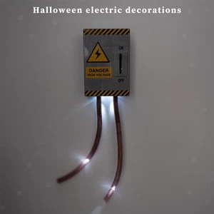 Halloween Streich Requisite Simulierter Hochspannungsschalter Vielseitig - Picture 1 of 7